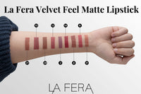 la fera velvet feel matte lipstick
