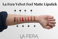 la fera velvet feel matte lipstick
