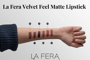 la fera velvet feel matte lipstick