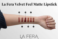 la fera velvet feel matte lipstick
